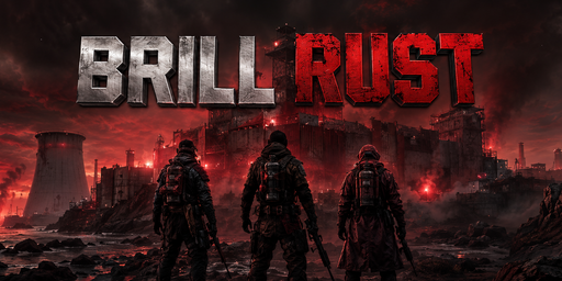 Баннер сервера BRILL RUST | X2 | RU/EN | MONTHLY